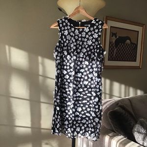 VERY cute black dress with little white flowers